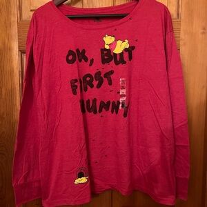Disney Store Pooh Shirt Size XXL